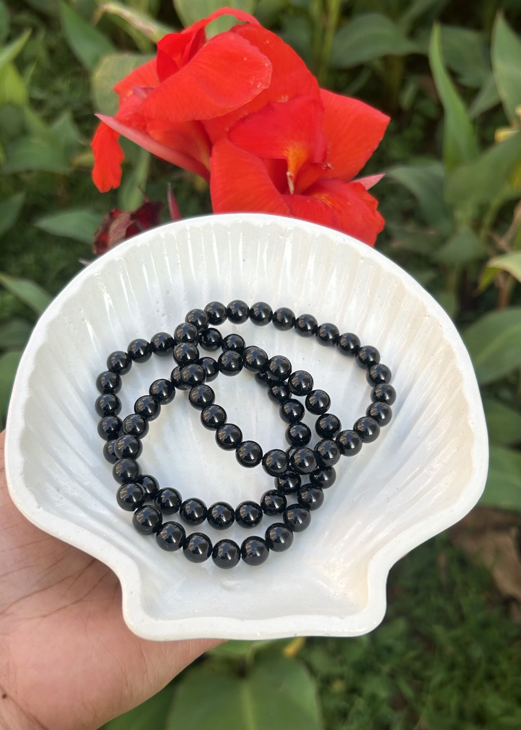 Black Tourmaline Bracelet 8mm