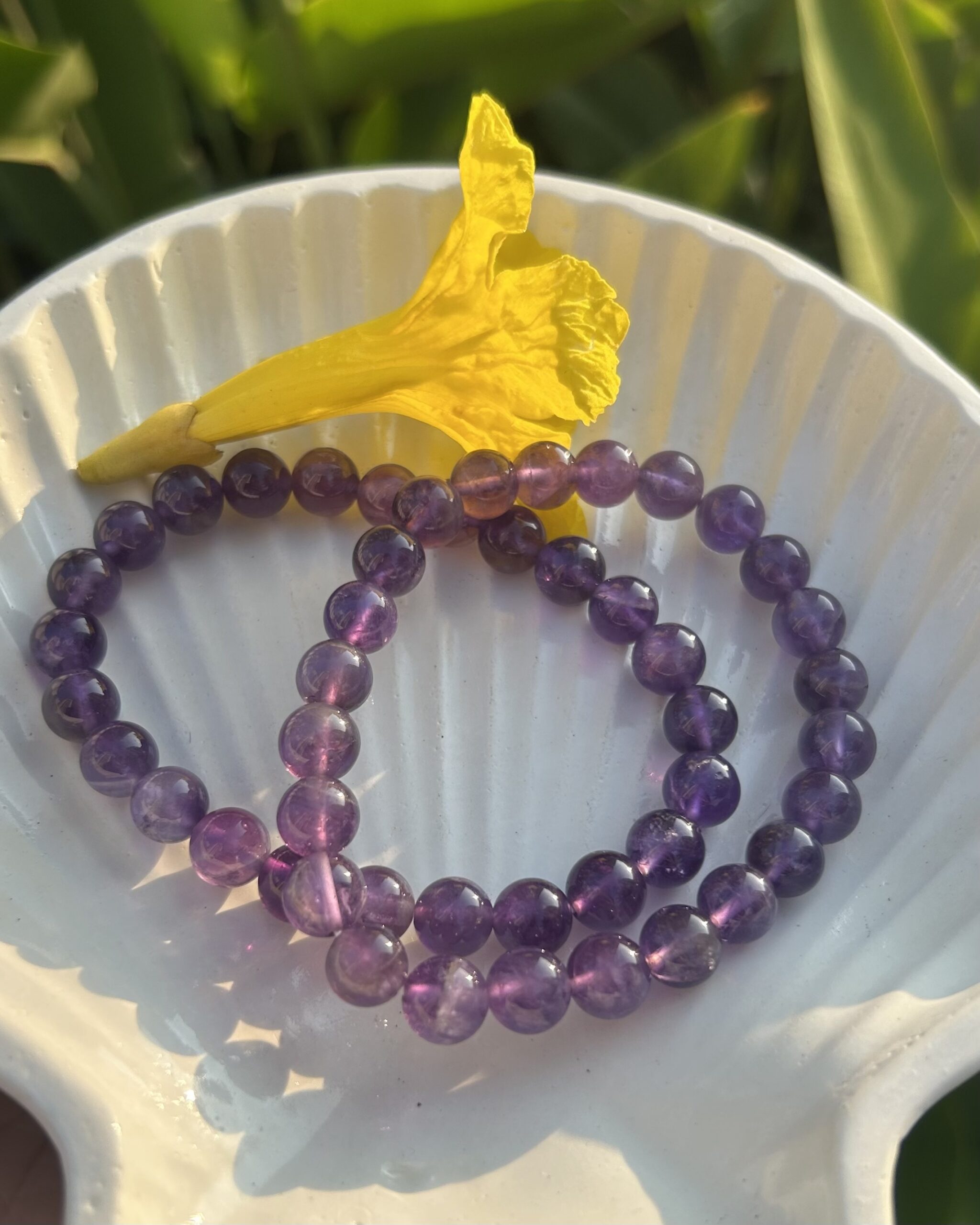 Amethyst Bracelet 8mm