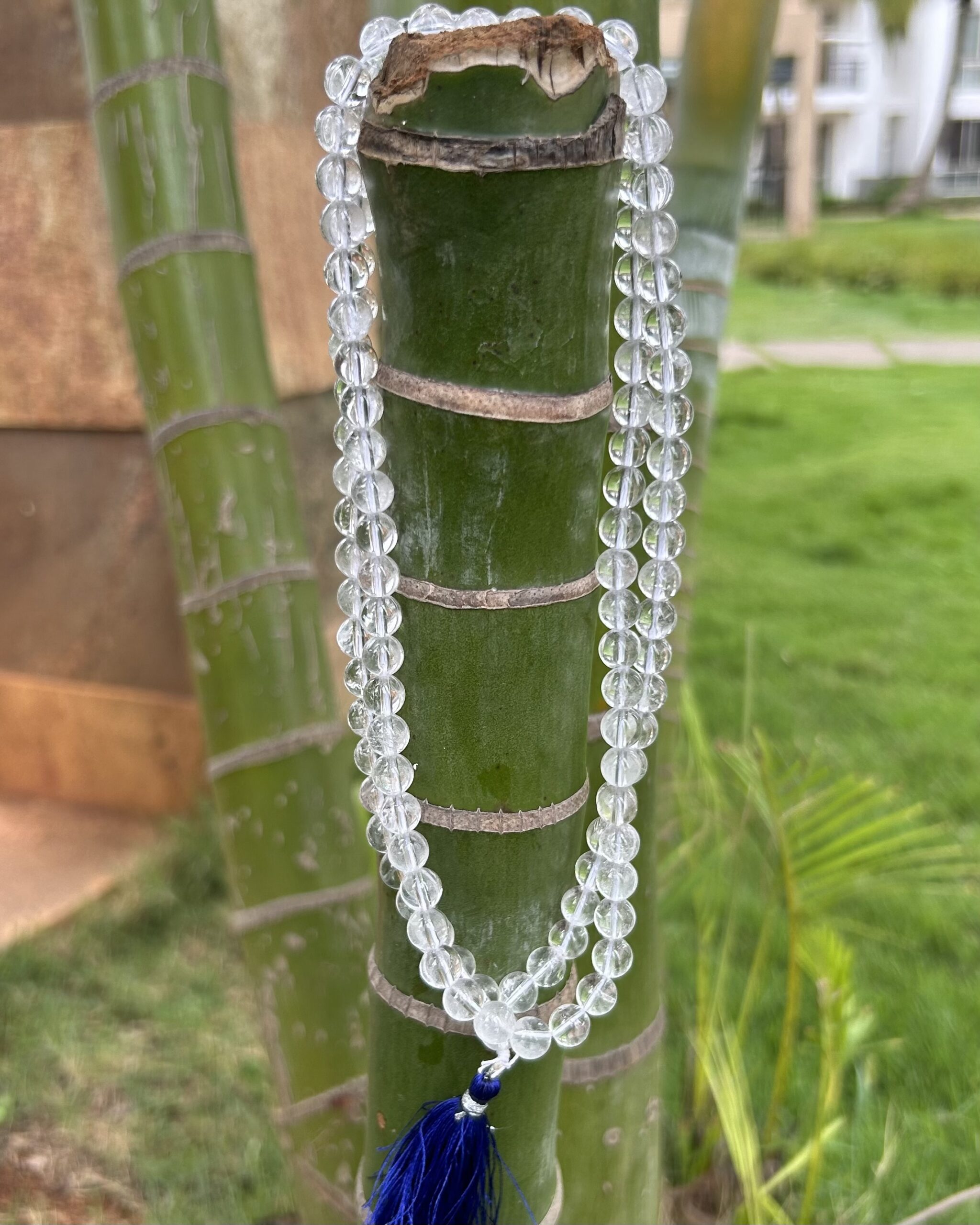 Clear Quartz 108 Beads Mala